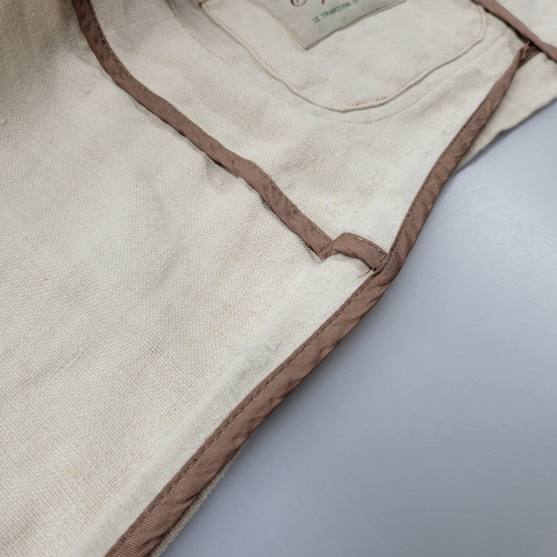 【中古品】【メンズ】 CAPALBIO カパルビオ イタリア製 5B LINEN JACKET 5ボタン リネンジャケット アウター長袖 141-250530-ma-16-izu サイズ：48 カラー：ベージュ 万代Net店
