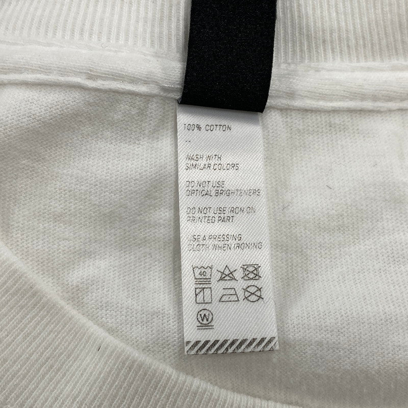 【中古品】【メンズ】 BALLAHOLIC ボーラホリック LOGO SS TEE ロゴ ショートスリーブT トップス 半袖 142-250627-ma-09-izu サイズ：XXL カラー：ホワイト 万代Net店