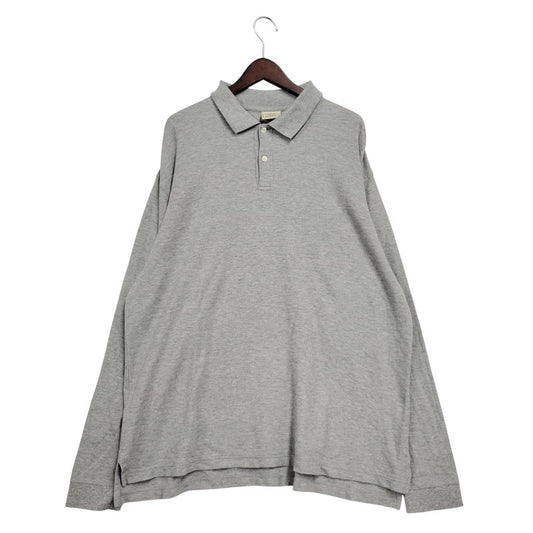 【中古品】【メンズ】 90S LS POLO SHIRT 90年代 ロングスリーブ ポロシャツ トップス 長袖 146-250603-ma-15-izu サイズ：XL カラー：GRAY 万代Net店