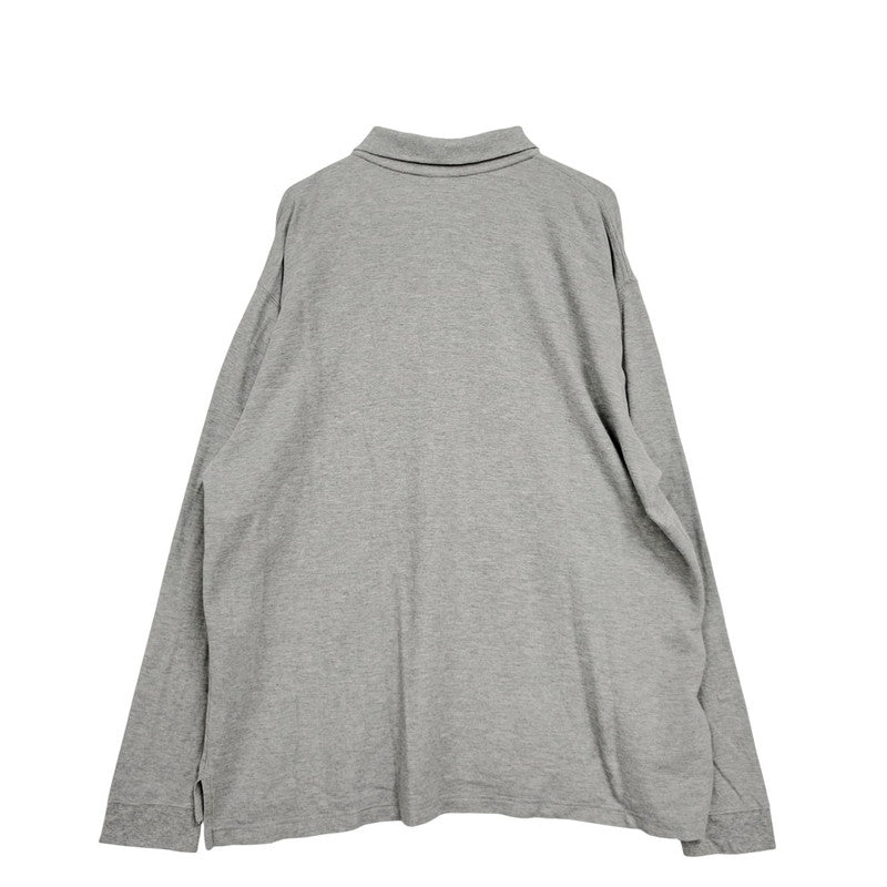 【中古品】【メンズ】 90S LS POLO SHIRT 90年代 ロングスリーブ ポロシャツ トップス 長袖 146-250603-ma-15-izu サイズ：XL カラー：GRAY 万代Net店