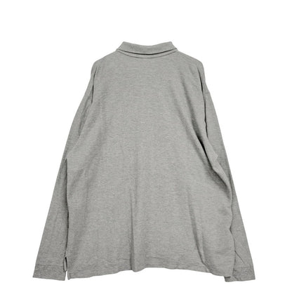 【中古品】【メンズ】 90S LS POLO SHIRT 90年代 ロングスリーブ ポロシャツ トップス 長袖 146-250603-ma-15-izu サイズ：XL カラー：GRAY 万代Net店