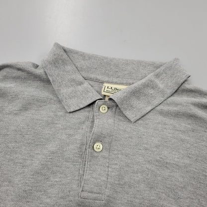 【中古品】【メンズ】 90S LS POLO SHIRT 90年代 ロングスリーブ ポロシャツ トップス 長袖 146-250603-ma-15-izu サイズ：XL カラー：GRAY 万代Net店