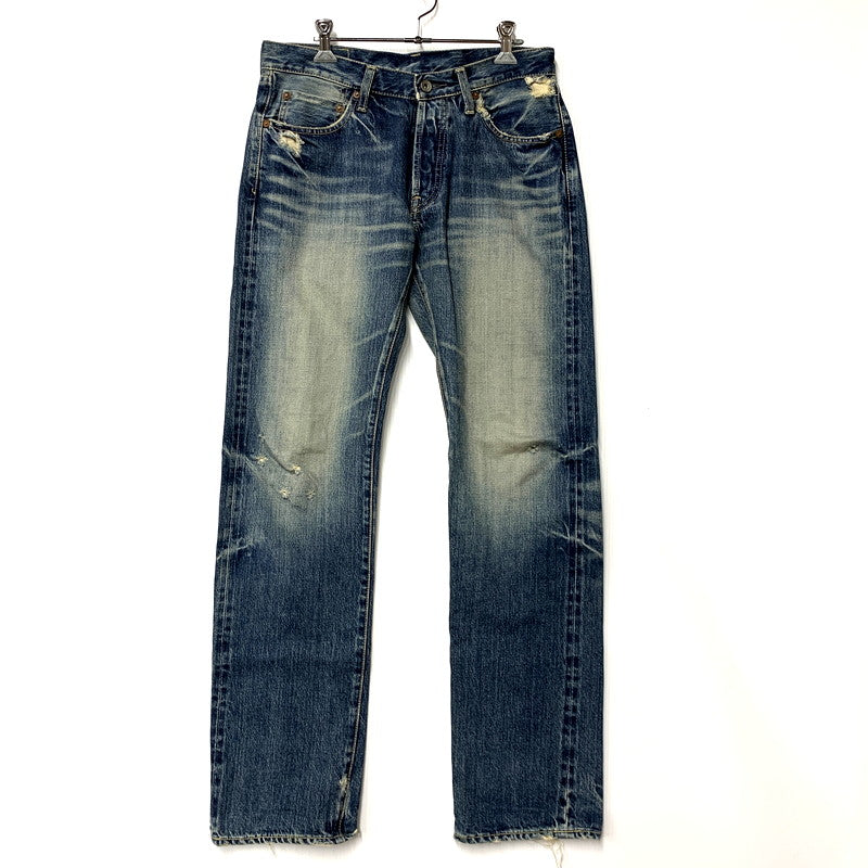 【現状渡し品】【メンズ】 TRIPLE WORKS トリプルワークス DENIM PANTS TW201 デニムパンツ ジーンズ ボトムス 156-250605-as-21-izu サイズ：32×32 カラー：インディゴ 万代Net店