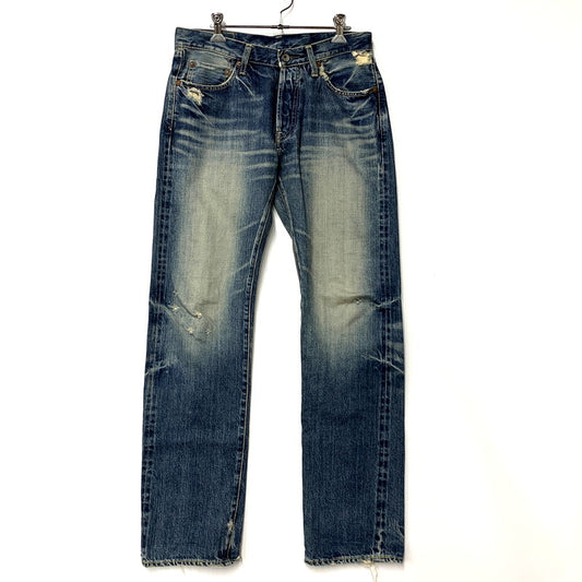 【現状渡し品】【メンズ】 TRIPLE WORKS トリプルワークス DENIM PANTS TW201 デニムパンツ ジーンズ ボトムス 156-250605-as-21-izu サイズ：32×32 カラー：インディゴ 万代Net店