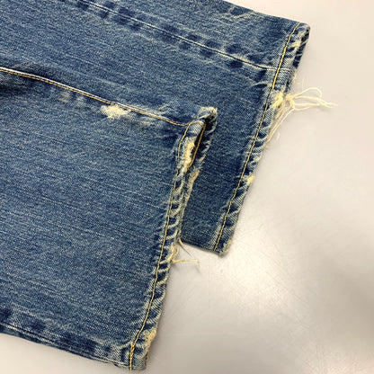 【現状渡し品】【メンズ】 TRIPLE WORKS トリプルワークス DENIM PANTS TW201 デニムパンツ ジーンズ ボトムス 156-250605-as-21-izu サイズ：32×32 カラー：インディゴ 万代Net店