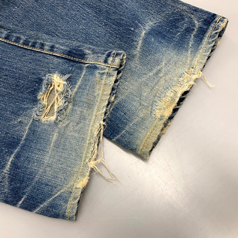 【現状渡し品】【メンズ】 TRIPLE WORKS トリプルワークス DENIM PANTS TW201 デニムパンツ ジーンズ ボトムス 156-250605-as-21-izu サイズ：32×32 カラー：インディゴ 万代Net店