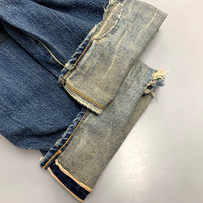 【現状渡し品】【メンズ】 TRIPLE WORKS トリプルワークス DENIM PANTS TW201 デニムパンツ ジーンズ ボトムス 156-250605-as-21-izu サイズ：32×32 カラー：インディゴ 万代Net店