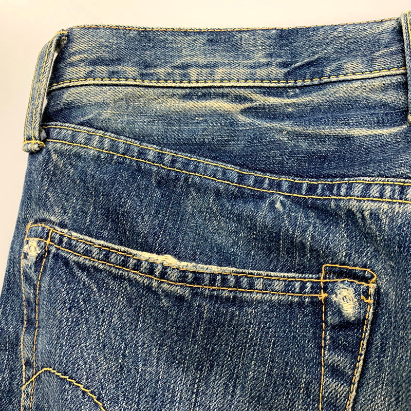 【現状渡し品】【メンズ】 TRIPLE WORKS トリプルワークス DENIM PANTS TW201 デニムパンツ ジーンズ ボトムス 156-250605-as-21-izu サイズ：32×32 カラー：インディゴ 万代Net店