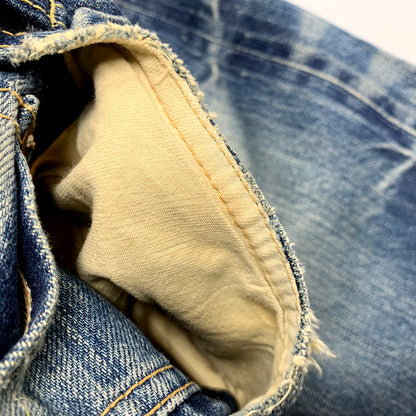 【現状渡し品】【メンズ】 TRIPLE WORKS トリプルワークス DENIM PANTS TW201 デニムパンツ ジーンズ ボトムス 156-250605-as-21-izu サイズ：32×32 カラー：インディゴ 万代Net店