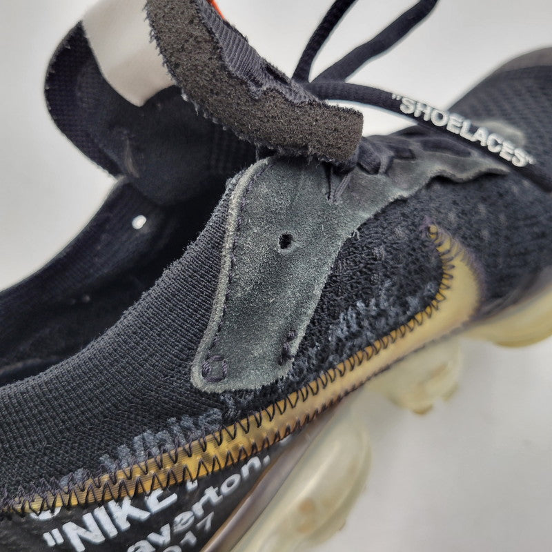 【中古品】【メンズ】 NIKE ナイキ × OFF-WHITE オフホワイト AIR VAPORMAX AA3831-002 エアヴェイパーマックス スニーカー シューズ 靴 160-250531-as-08-izu サイズ：26.5cm カラー：BLACK/CLEAR-TOTAL ORANGE 万代Net店