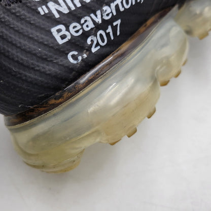 【中古品】【メンズ】 NIKE ナイキ × OFF-WHITE オフホワイト AIR VAPORMAX AA3831-002 エアヴェイパーマックス スニーカー シューズ 靴 160-250531-as-08-izu サイズ：26.5cm カラー：BLACK/CLEAR-TOTAL ORANGE 万代Net店