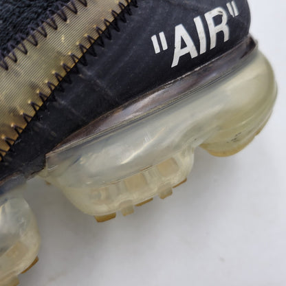 【中古品】【メンズ】 NIKE ナイキ × OFF-WHITE オフホワイト AIR VAPORMAX AA3831-002 エアヴェイパーマックス スニーカー シューズ 靴 160-250531-as-08-izu サイズ：26.5cm カラー：BLACK/CLEAR-TOTAL ORANGE 万代Net店