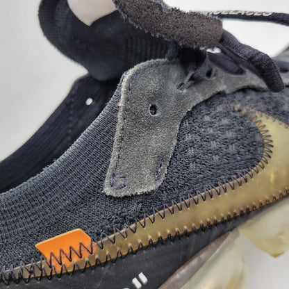 【中古品】【メンズ】 NIKE ナイキ × OFF-WHITE オフホワイト AIR VAPORMAX AA3831-002 エアヴェイパーマックス スニーカー シューズ 靴 160-250531-as-08-izu サイズ：26.5cm カラー：BLACK/CLEAR-TOTAL ORANGE 万代Net店