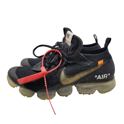【中古品】【メンズ】 NIKE ナイキ × OFF-WHITE オフホワイト AIR VAPORMAX AA3831-002 エアヴェイパーマックス スニーカー シューズ 靴 160-250531-as-08-izu サイズ：26.5cm カラー：BLACK/CLEAR-TOTAL ORANGE 万代Net店