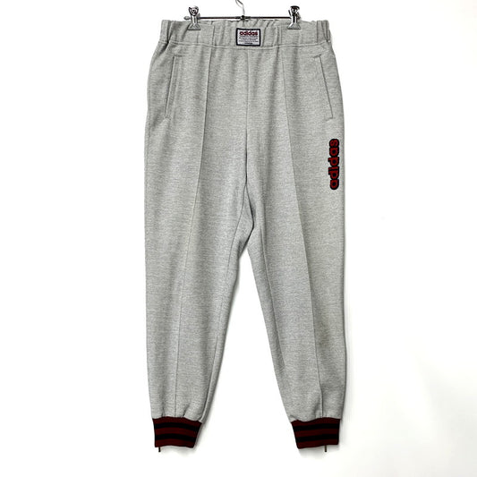 【中古品】【メンズ】 OLD ADIDAS オールドアディダス SWEAT JOGGER PANTS AMT-605P スウェットジョガーパンツ デサント期 ボトムス 157-250605-as-20-izu サイズ：O カラー：グレー 万代Net店