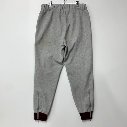 【中古品】【メンズ】 OLD ADIDAS オールドアディダス SWEAT JOGGER PANTS AMT-605P スウェットジョガーパンツ デサント期 ボトムス 157-250605-as-20-izu サイズ：O カラー：グレー 万代Net店