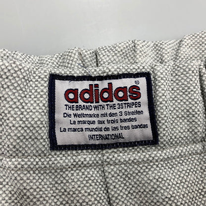【中古品】【メンズ】 OLD ADIDAS オールドアディダス SWEAT JOGGER PANTS AMT-605P スウェットジョガーパンツ デサント期 ボトムス 157-250605-as-20-izu サイズ：O カラー：グレー 万代Net店