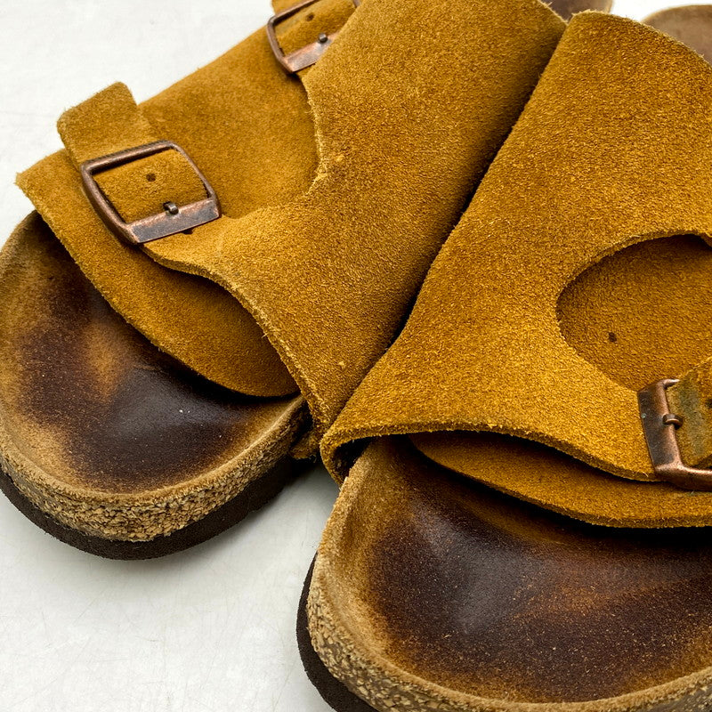【現状渡し品】【メンズ】 BIRKENSTOCK ビルケンシュトック ZURICH SANDAL チューリッヒ サンダル シューズ 靴 164-250605-as-06-izu サイズ：26.5cm カラー：ブラウン 万代Net店