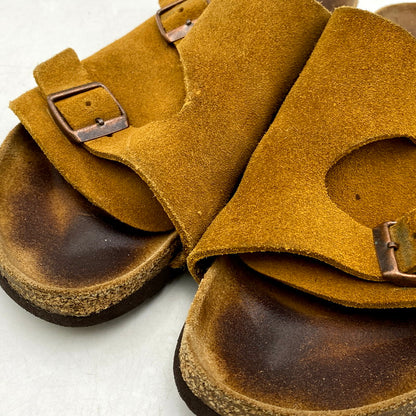 【現状渡し品】【メンズ】 BIRKENSTOCK ビルケンシュトック ZURICH SANDAL チューリッヒ サンダル シューズ 靴 164-250605-as-06-izu サイズ：26.5cm カラー：ブラウン 万代Net店