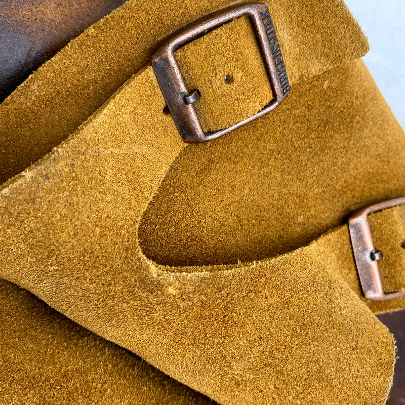 【現状渡し品】【メンズ】 BIRKENSTOCK ビルケンシュトック ZURICH SANDAL チューリッヒ サンダル シューズ 靴 164-250605-as-06-izu サイズ：26.5cm カラー：ブラウン 万代Net店