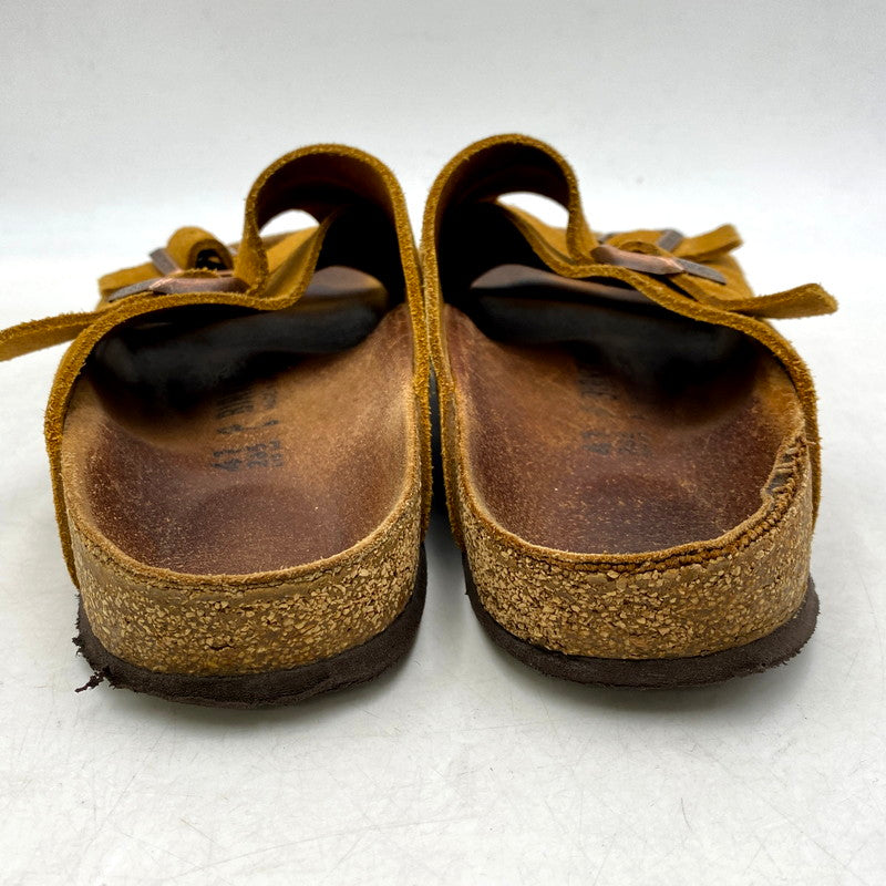 【現状渡し品】【メンズ】 BIRKENSTOCK ビルケンシュトック ZURICH SANDAL チューリッヒ サンダル シューズ 靴 164-250605-as-06-izu サイズ：26.5cm カラー：ブラウン 万代Net店