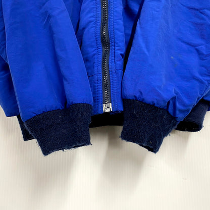 【中古品】【メンズ】 LAND'S END ランズエンド FLEECE LINER NYLON JACKET フリースライナー ナイロンジャケット USA製 アウター 146-250606-as-15-izu サイズ：S カラー：ブルー 万代Net店