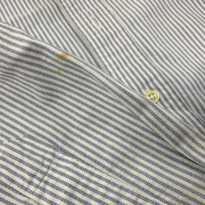 【中古品】【メンズ】 RALPH LAUREN ラルフローレン BLAKE LS BD SHIRT STRIPE ブレイク ロングスリーブ ボタンダウン シャツ ストライプ 長袖 トップス 146-250605-as-22-izu サイズ：L カラー：ブルー×ホワイト 万代Net店