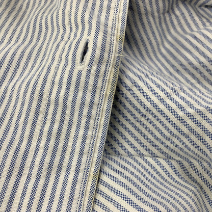 【中古品】【メンズ】 RALPH LAUREN ラルフローレン BLAKE LS BD SHIRT STRIPE ブレイク ロングスリーブ ボタンダウン シャツ ストライプ 長袖 トップス 146-250605-as-22-izu サイズ：L カラー：ブルー×ホワイト 万代Net店