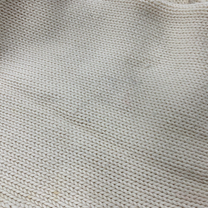 【現状渡し品】【メンズ】 COTTON KNIT SWEATER コットン ニット セーター 長袖 トップス 146-250605-as-16-izu サイズ：110 カラー：ナチュラル系 万代Net店
