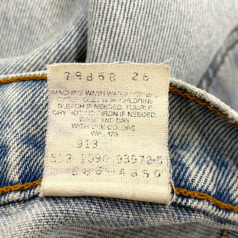 【現状渡し品】【メンズ】 Levi's リーバイス LOOSE FIT WIDE LEG 565 DENIM PANTS ルーズフィット ワイドレッグ デニムパンツ ジーンズ ボトムス 157-250531-as-01-izu サイズ：30×30 カラー：ライトインディゴ 万代Net店