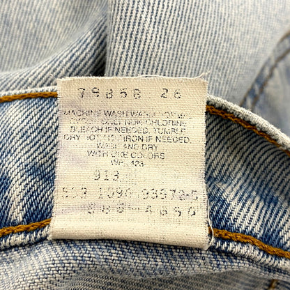 【現状渡し品】【メンズ】 Levi's リーバイス LOOSE FIT WIDE LEG 565 DENIM PANTS ルーズフィット ワイドレッグ デニムパンツ ジーンズ ボトムス 157-250531-as-01-izu サイズ：30×30 カラー：ライトインディゴ 万代Net店