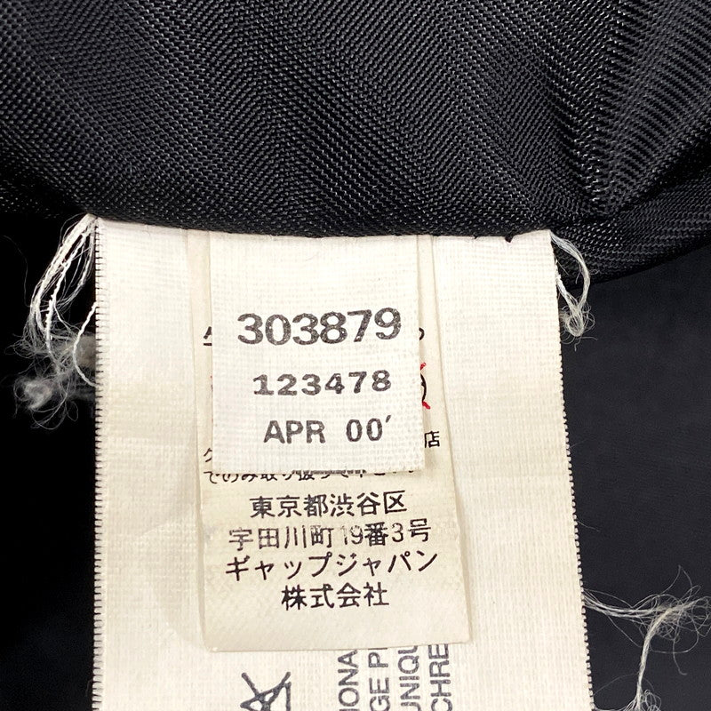 【中古品】【メンズ】 OLD GAP オールドギャップ COW LEATHER TAILORED JACKET 303879 カウレザーテーラードジャケット アウター 146-250531-as-05-izu サイズ：S カラー：ブラック 万代Net店