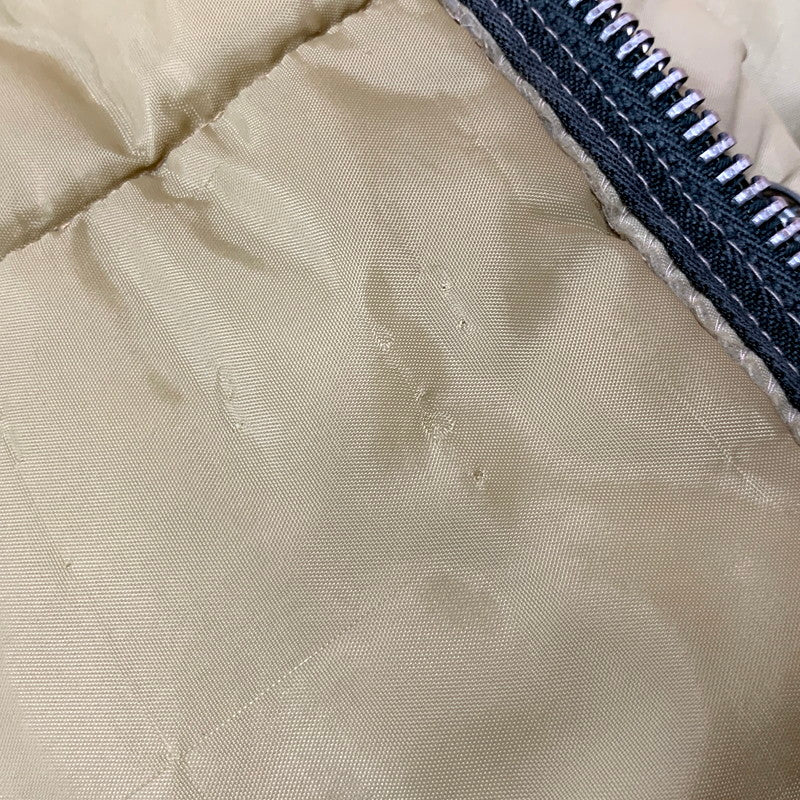 【中古品】【メンズ】 UP STREAM アップストリーム PUFFER JACKET パファージャケット USA製 アウター 146-250607-as-10-izu カラー：ベージュ 万代Net店