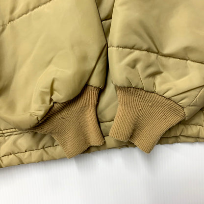【中古品】【メンズ】 UP STREAM アップストリーム PUFFER JACKET パファージャケット USA製 アウター 146-250607-as-10-izu カラー：ベージュ 万代Net店