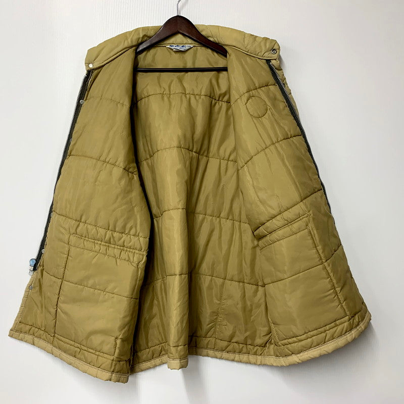 【中古品】【メンズ】 UP STREAM アップストリーム PUFFER JACKET パファージャケット USA製 アウター 146-250607-as-10-izu カラー：ベージュ 万代Net店