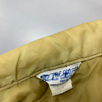 【中古品】【メンズ】 UP STREAM アップストリーム PUFFER JACKET パファージャケット USA製 アウター 146-250607-as-10-izu カラー：ベージュ 万代Net店