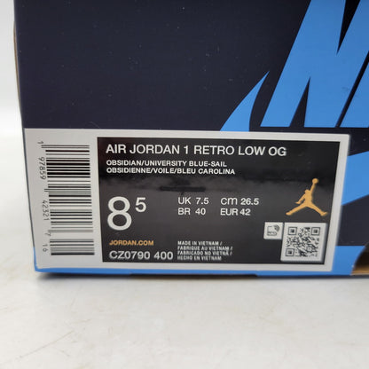 【中古品】【メンズ】 NIKE ナイキ AIR JORDAN 1 RETRO LOW OG CZ0790-400 エア ジョーダン 1 レトロ ロー OG スニーカー シューズ 靴 160-250601-as-11-izu サイズ：26.5cm カラー：OBSIDIAN/UNIVERSITY BLUE-SAIL 万代Net店