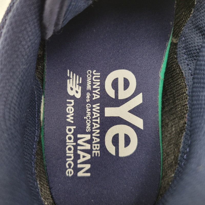 【中古品】【メンズ】 × EYE JUNYA WATANABE MAN COMME DES GARCONS アイジュンヤワタナベコムデギャルソンマン ML574JEN 574 スニーカー シューズ 靴 162-250601-as-14-izu サイズ：27cm カラー：ネイビー 万代Net店