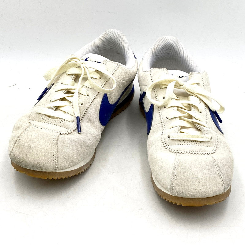 【中古品】【メンズ/レディース】 NIKE ナイキ FQ8108-110/WOMEN'S CORTEZ ATHLETIC DEPARTMENT ウィメンズ コルテッツ アスレチック デパートメント スニーカー 靴 160-250605-ya-03-izu サイズ：27cm カラー： Pale Ivory/Deep Royal Blue/Sail 万代Net店