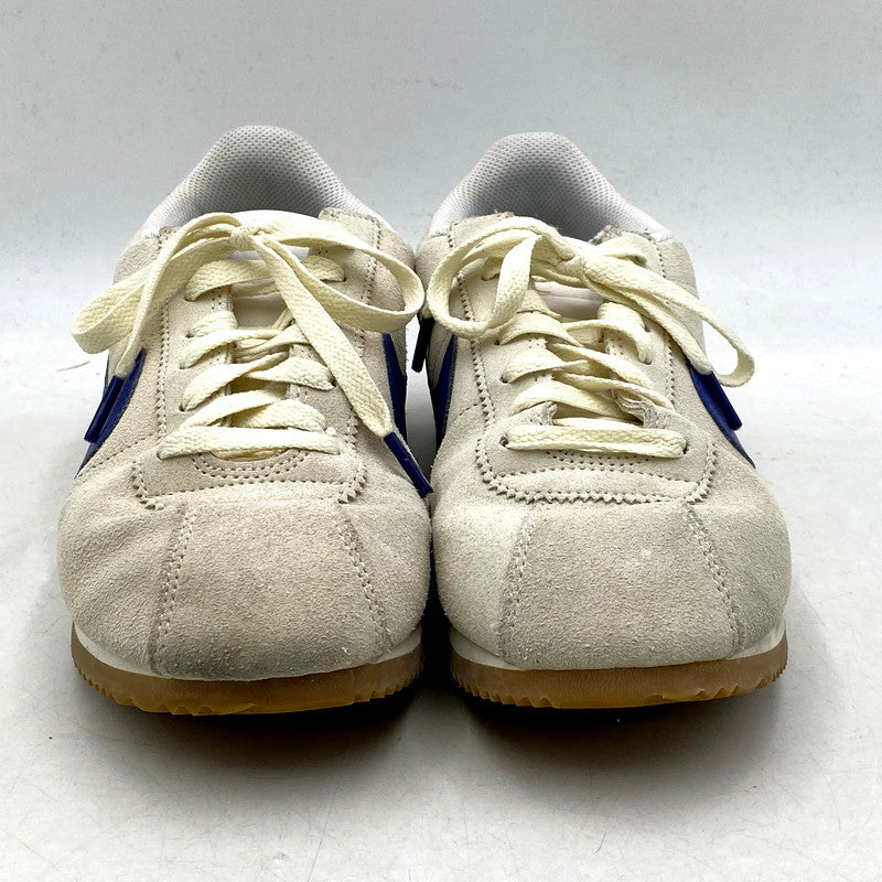 【中古品】【メンズ/レディース】 NIKE ナイキ FQ8108-110/WOMEN'S CORTEZ ATHLETIC DEPARTMENT ウィメンズ コルテッツ アスレチック デパートメント スニーカー 靴 160-250605-ya-03-izu サイズ：27cm カラー： Pale Ivory/Deep Royal Blue/Sail 万代Net店