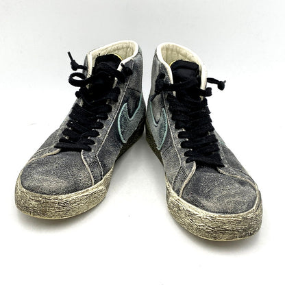 【中古品】【メンズ】 ZOOM BLAZER MID PRM DA1839-001 ズーム ブレーザー ミッド プレミアム スニーカー シューズ 靴 160-250605-as-03-izu サイズ：26.5cm カラー：BLACK/LIGHT DEW-COCONUT MILK 万代Net店