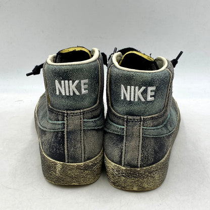 【中古品】【メンズ】 ZOOM BLAZER MID PRM DA1839-001 ズーム ブレーザー ミッド プレミアム スニーカー シューズ 靴 160-250605-as-03-izu サイズ：26.5cm カラー：BLACK/LIGHT DEW-COCONUT MILK 万代Net店