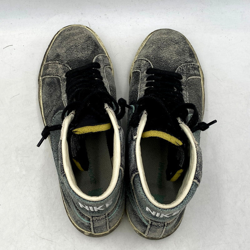 【中古品】【メンズ】 ZOOM BLAZER MID PRM DA1839-001 ズーム ブレーザー ミッド プレミアム スニーカー シューズ 靴 160-250605-as-03-izu サイズ：26.5cm カラー：BLACK/LIGHT DEW-COCONUT MILK 万代Net店