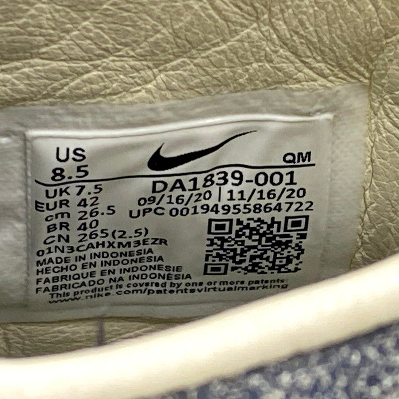 【中古品】【メンズ】 ZOOM BLAZER MID PRM DA1839-001 ズーム ブレーザー ミッド プレミアム スニーカー シューズ 靴 160-250605-as-03-izu サイズ：26.5cm カラー：BLACK/LIGHT DEW-COCONUT MILK 万代Net店