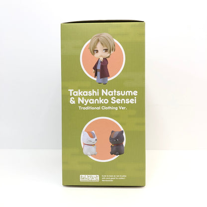 【中古美品】 未開封品 ねんどろいど 夏目友人帳 夏目貴志＆ニャンコ先生 和服Ver. 052-260726-CN-20-hon 万代Net店