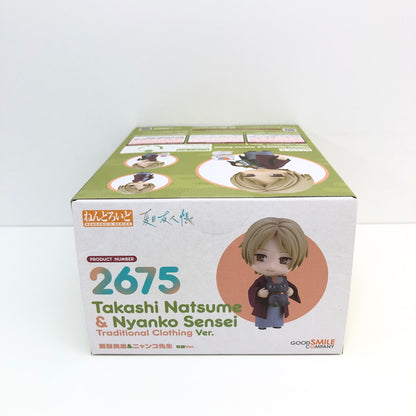 【中古美品】 未開封品 ねんどろいど 夏目友人帳 夏目貴志＆ニャンコ先生 和服Ver. 052-260726-CN-20-hon 万代Net店