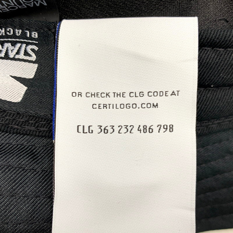 【中古品】【メンズ/レディース】 MARCELO BURLON マルセロバーロン ×STARTER スターター CMLB006S21FAB001 CROSS TAPE BUCKET HAT クロステープ バケット ハット 帽子 185-250610-ya-14-izu サイズ：OSFM カラー：BLACK 万代Net店