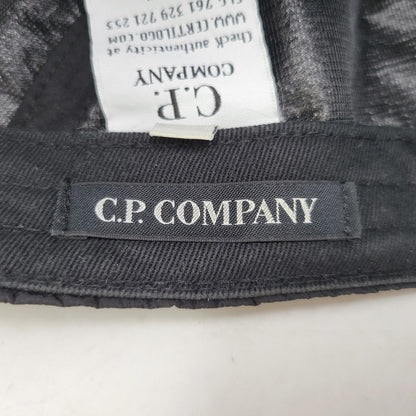 【中古品】【メンズ/レディース】 C.P.Company シーピーカンパニー NYLON CAP ナイロンキャップ 帽子 185-250604-as-01-izu サイズ：UNI カラー：ブラック 万代Net店