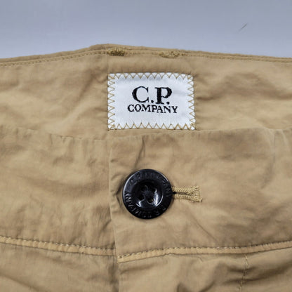【中古品】【メンズ】 C.P.Company シーピーカンパニー FLATT NYLON PANTS 11CMPA229A フラット ナイロン パンツ ボトムス 152-250604-as-13-izu サイズ：54 カラー：ベージュ 万代Net店