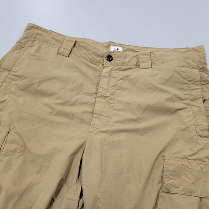 【中古品】【メンズ】 C.P.Company シーピーカンパニー FLATT NYLON PANTS 11CMPA229A フラット ナイロン パンツ ボトムス 152-250604-as-13-izu サイズ：54 カラー：ベージュ 万代Net店